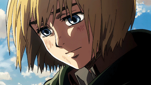 Armin Arlert under the sky